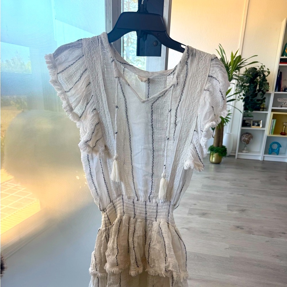 Surf Gypsy White Sheer Dress